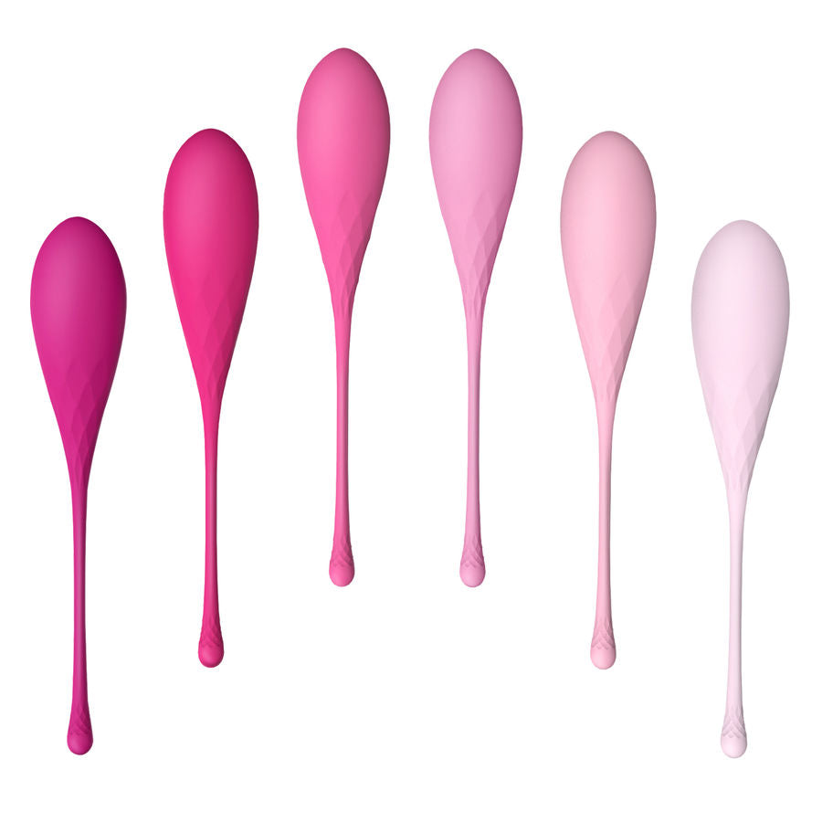 LESLIE - KEGEL FIT PELVIC MUSCLE TRAINING SET 6 WEIGHTS LESLIE  NOCTURNA DESIRES