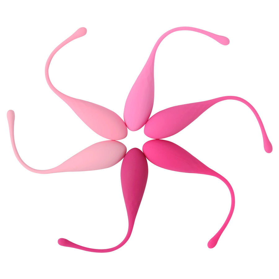 LESLIE - KEGEL FIT PELVIC MUSCLE TRAINING SET 6 WEIGHTS LESLIE  NOCTURNA DESIRES
