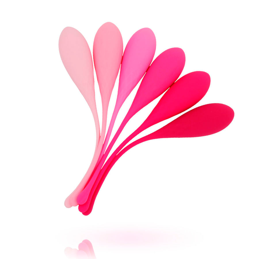 LESLIE - KEGEL FIT PELVIC MUSCLE TRAINING SET 6 WEIGHTS LESLIE  NOCTURNA DESIRES