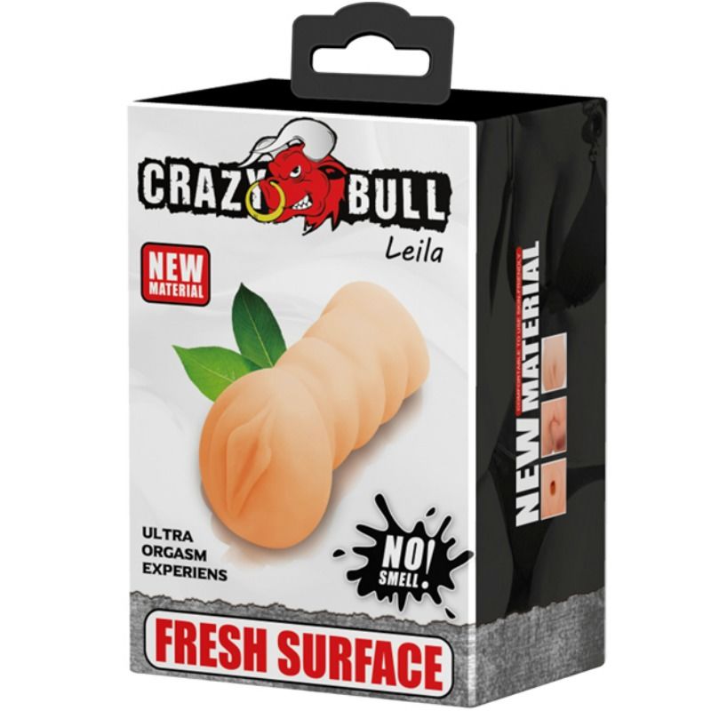 CRAZY BULL - LEILA VAGINA MASTURBADOR 13.5 CM CRAZY BULL  NOCTURNA DESIRES