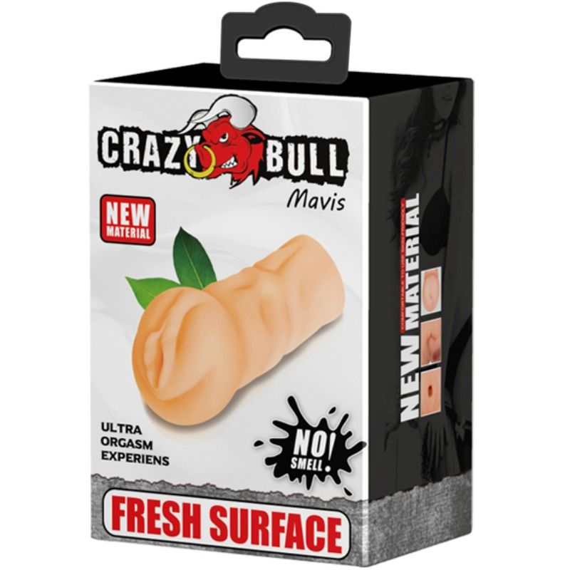 CRAZY BULL - MAVIS VAGINA MASTURBADOR 15.2 CM CRAZY BULL  NOCTURNA DESIRES