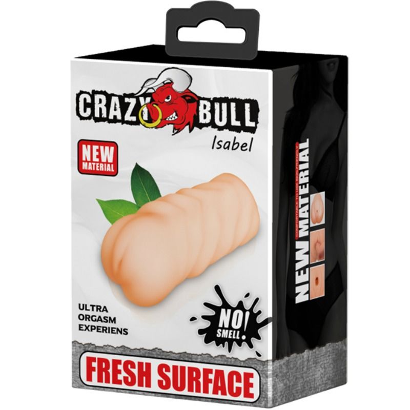 CRAZY BULL - ISABEL VAGINA MASTURBATOR 13.5 CM CRAZY BULL  NOCTURNA DESIRES