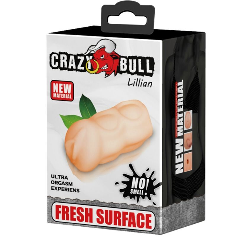 CRAZY BULL - LILLIAN VAGINA MASTURBATOR 13 CM CRAZY BULL  NOCTURNA DESIRES