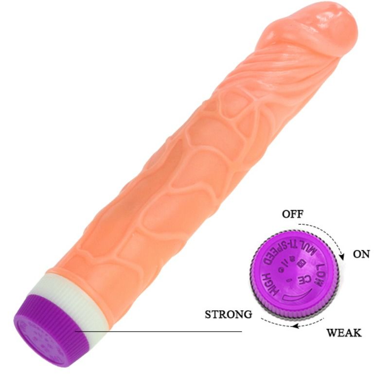 BAILE - WAVES OF PLEASURE REALISTIC VIBRATING 22.5 CM BAILE  NOCTURNA DESIRES