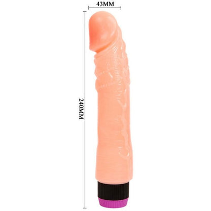 BAILE - NATURAL FLEXIBLE REALISTIC VIBRATOR 24 CM BAILE VIBRATORS  NOCTURNA DESIRES