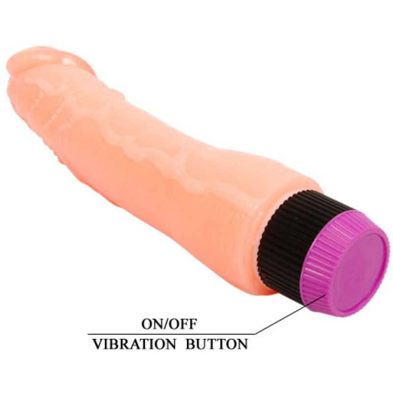 BAILE - NATURAL FLEXIBLE REALISTIC VIBRATOR 24 CM BAILE VIBRATORS  NOCTURNA DESIRES