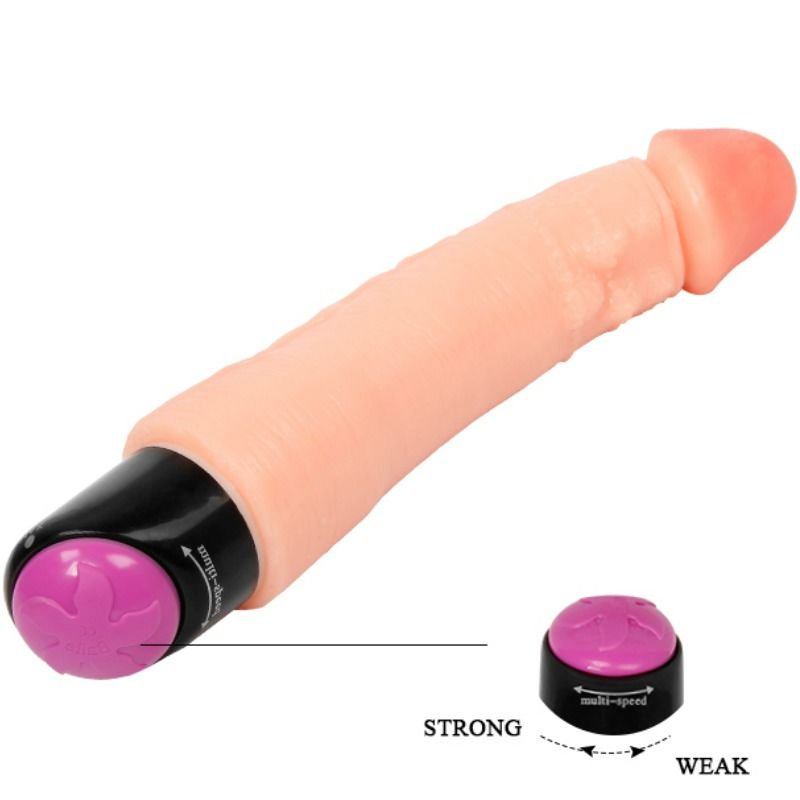 BAILE - FLEXIBLE REALISTIC VIBRATOR 25 CM BAILE VIBRATORS  NOCTURNA DESIRES