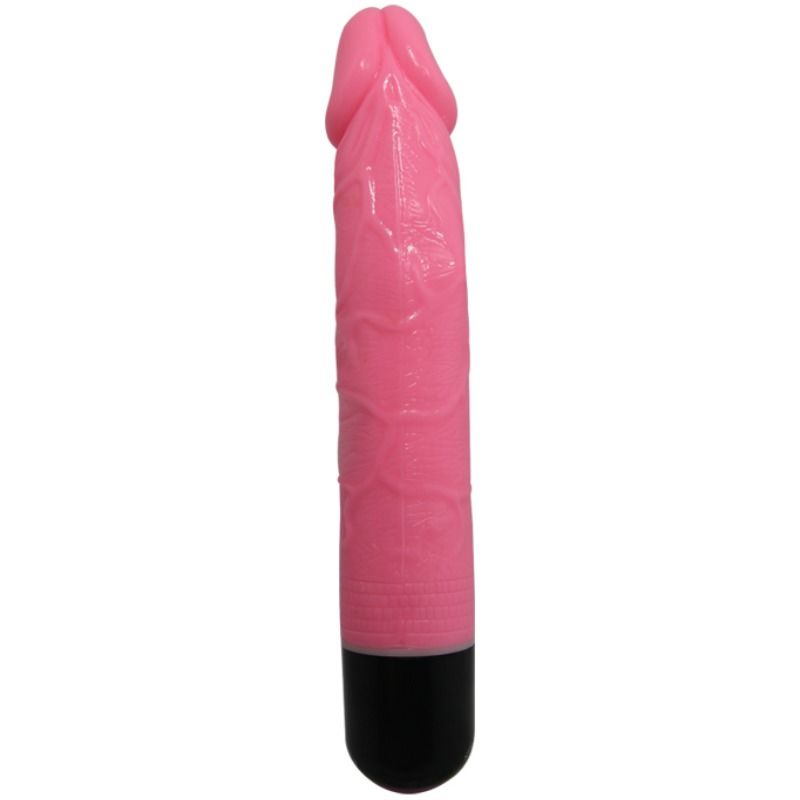 BAILE - COLORFUL SEX REALISTIC VIBRATOR PINK 23 CM BAILE  NOCTURNA DESIRES