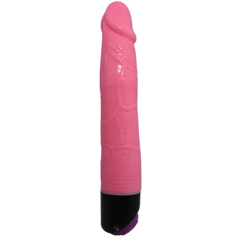 BAILE - COLORFUL SEX REALISTIC VIBRATOR PINK 23 CM BAILE  NOCTURNA DESIRES