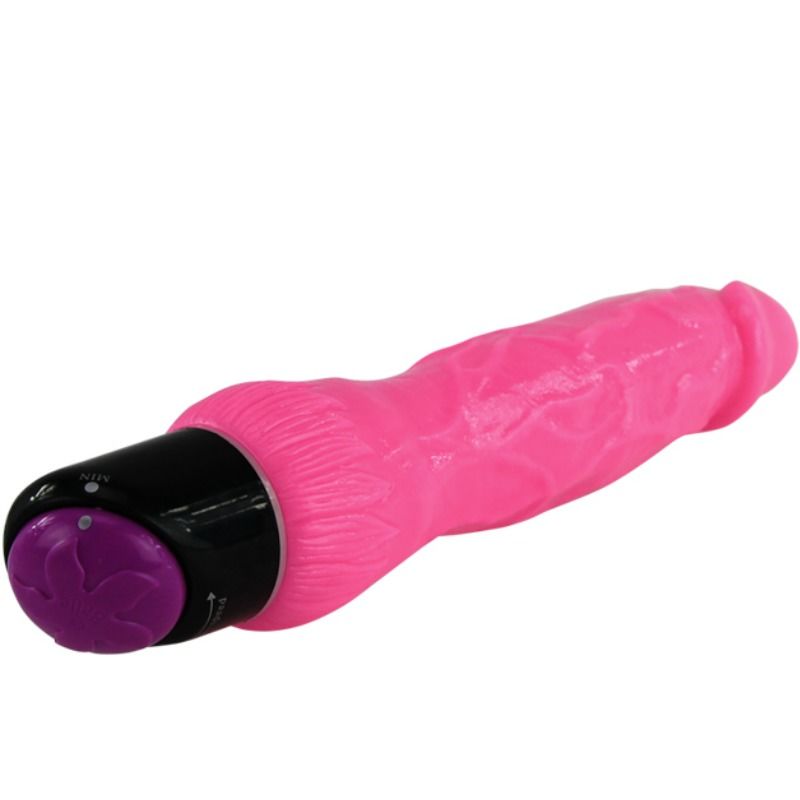 BAILE - COLORFUL SEX REALISTIC VIBRATOR PINK 24 CM BAILE  NOCTURNA DESIRES