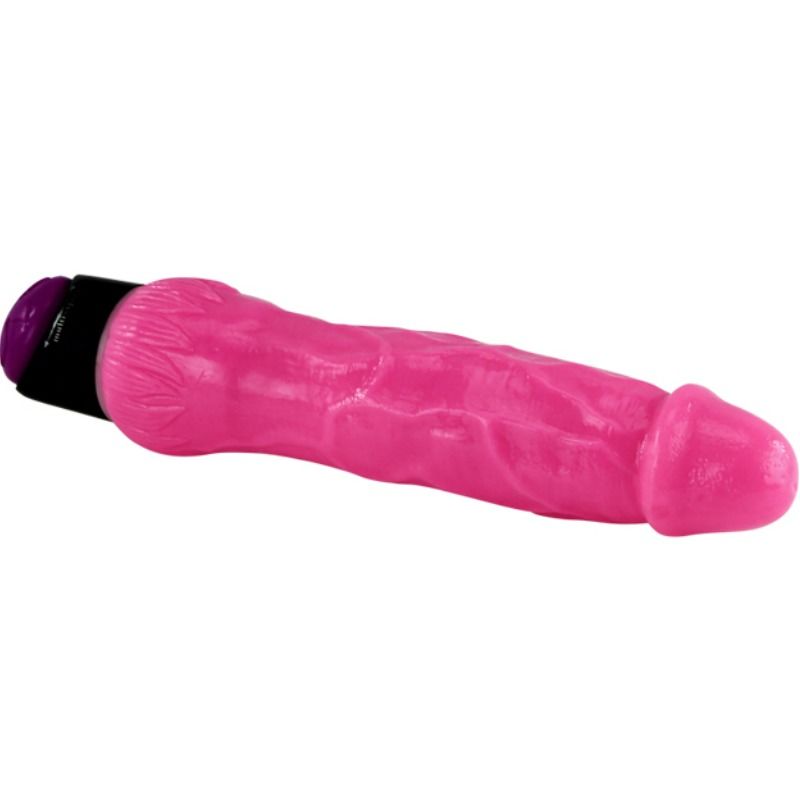 BAILE - COLORFUL SEX REALISTIC VIBRATOR PINK 24 CM BAILE  NOCTURNA DESIRES