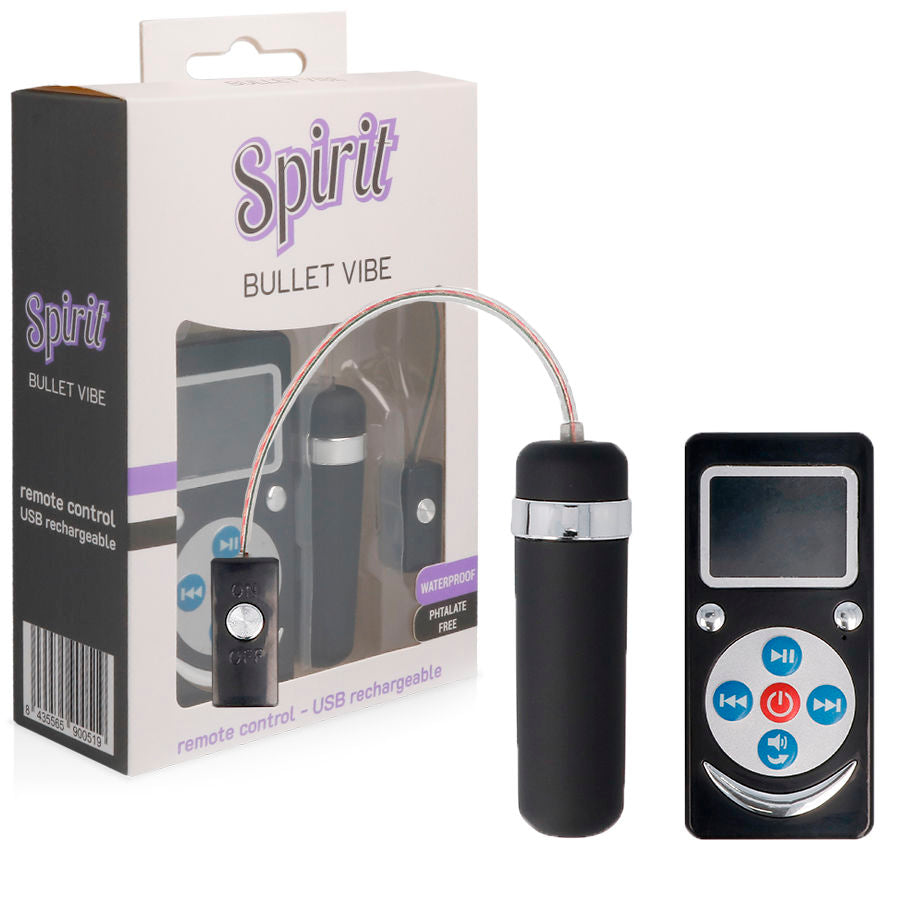 SPIRIT - BULLET VIBE PREMIUM BLACK SPIRIT  NOCTURNA DESIRES