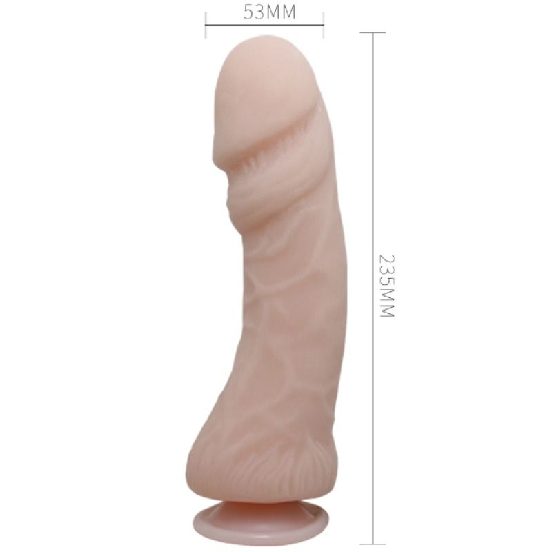 BAILE - THE BIG PENIS DILDO WITH NATURAL VIBRATION 23.5 CM BAILE  NOCTURNA DESIRES