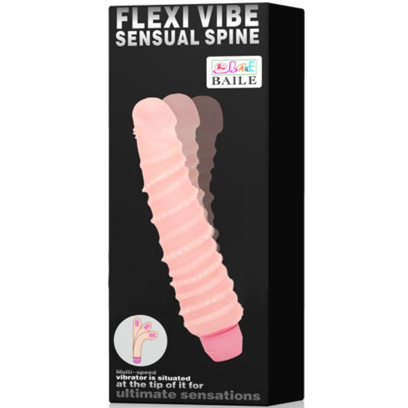 BAILE - FLEXI VIBE SENSUAL SPIRAL VIBRATOR 19.5 CM BAILE VIBRATORS  NOCTURNA DESIRES