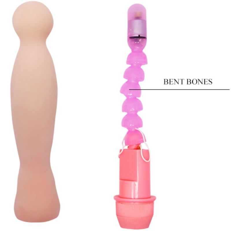 BAILE - FLEXI VIBE SENSUAL SPINE VIBRATOR 22 CM BAILE VIBRATORS  NOCTURNA DESIRES