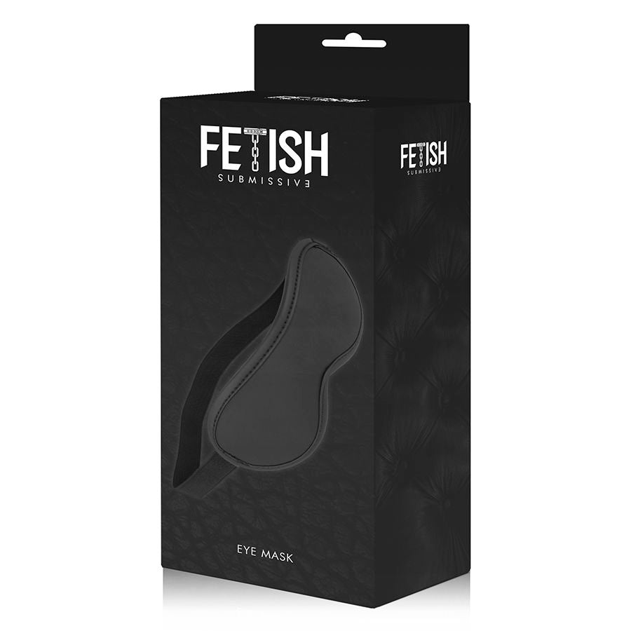 FETISH SUBMISSIVE - VEGAN LEATHER MASK II WITH NOPRENE LINING FETISH SUBMISSIVE BONDAGE  NOCTURNA DESIRES