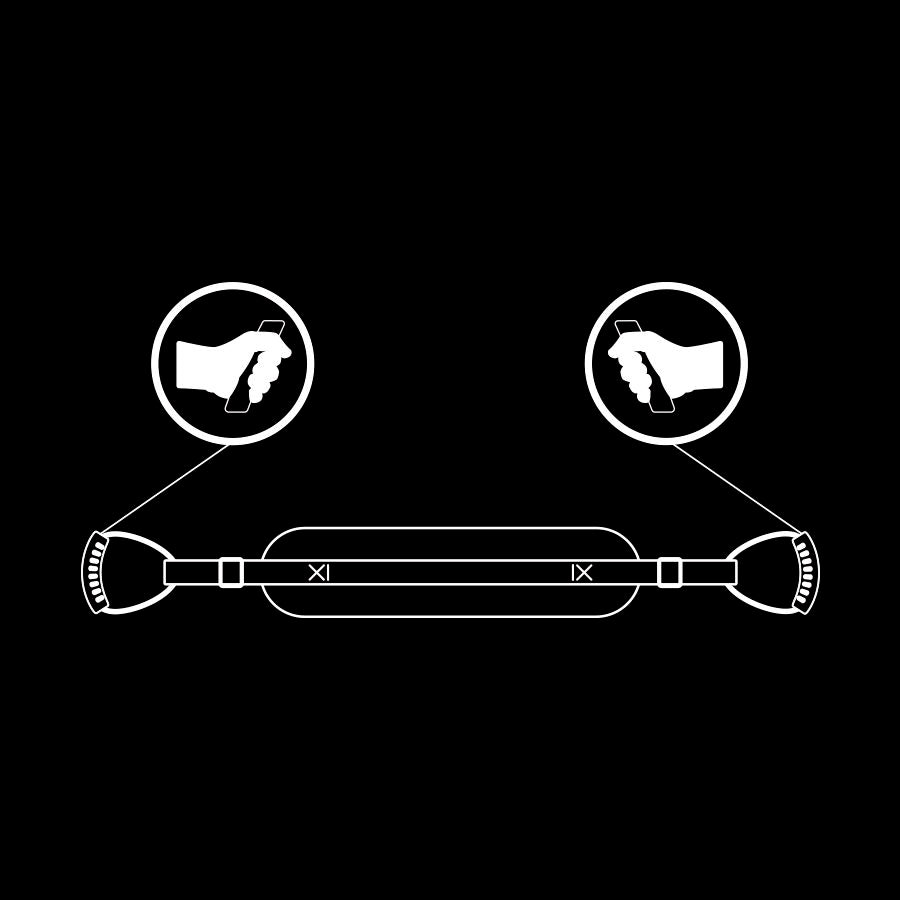 FETISH SUBMISSIVE - DOGGY STYLE HARNESS WITH NOPRENE LINING FETISH SUBMISSIVE BONDAGE  NOCTURNA DESIRES