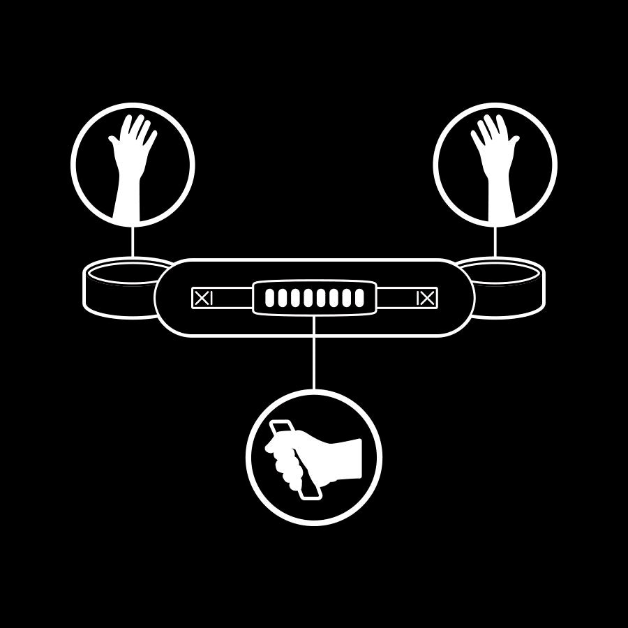 FETISH SUBMISSIVE - NOPRENE LINING HANDCUFFS WITH HANDLE FETISH SUBMISSIVE BONDAGE  NOCTURNA DESIRES