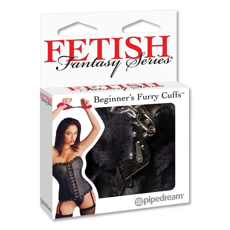 FETISH FANTASY SERIES - FURRY CUFFS BLACK FETISH FANTASY SERIES  NOCTURNA DESIRES
