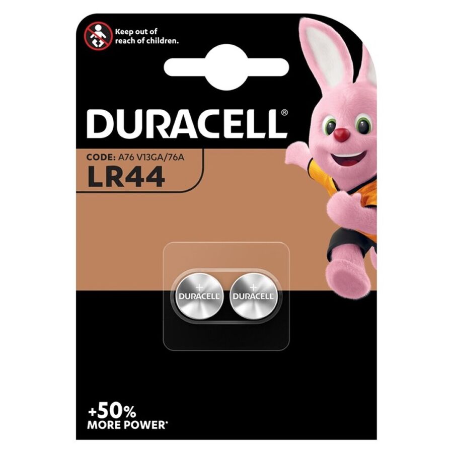 DURACELL - BATTERY LR44 1,5V 2 UNITS DURACELL  NOCTURNA DESIRES