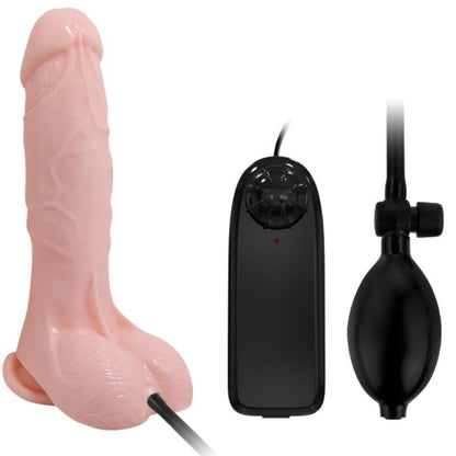BAILE - REALISTIC VIBRATING AND INFLATABLE DILDO 18.8 CM BAILE  NOCTURNA DESIRES
