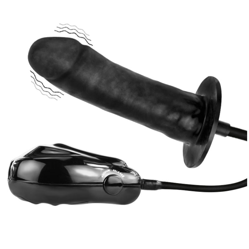 BAILE - BIGGER JOY INFLATABLE DILDO WITH VIBRATION 16 CM BAILE STIMULATING  NOCTURNA DESIRES