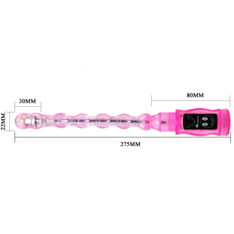 BAILE - DISTORTION TRIPLE PINK STIMULATOR BAILE STIMULATING  NOCTURNA DESIRES