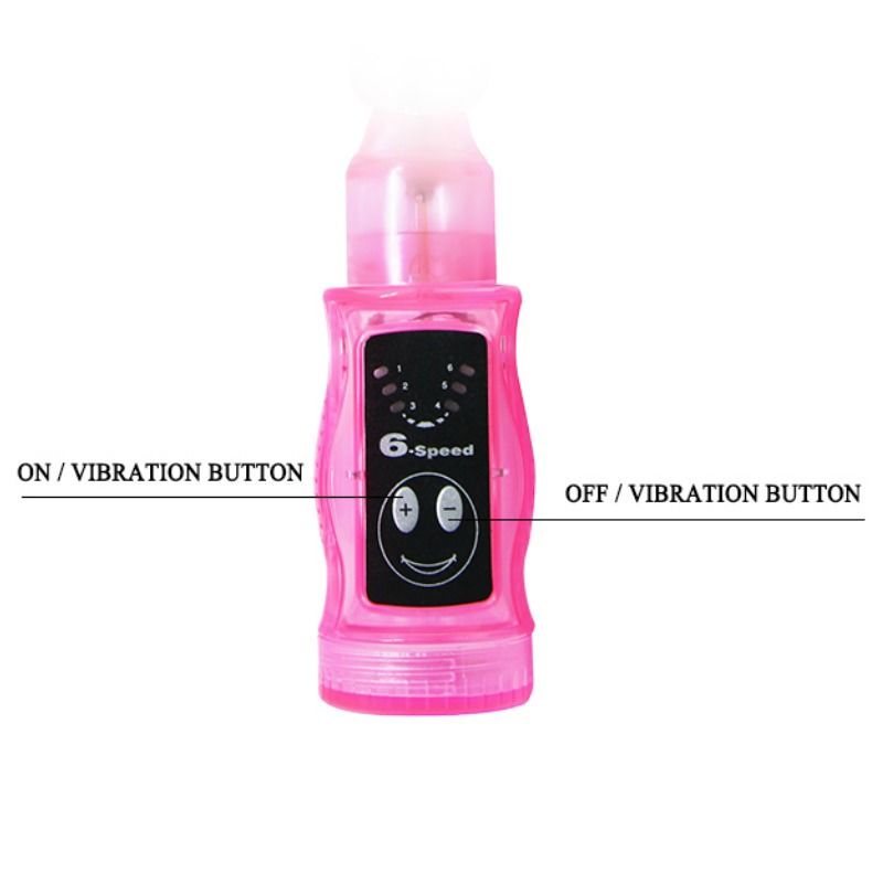 BAILE - DISTORTION TRIPLE PINK STIMULATOR BAILE STIMULATING  NOCTURNA DESIRES
