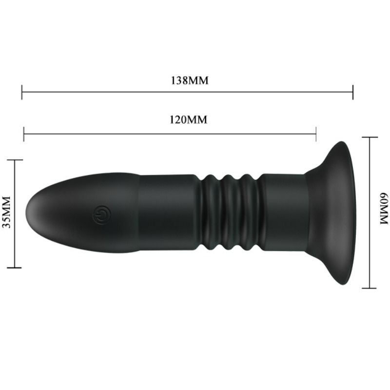 PRETTY LOVE - PLUG MAGIC JINGER UP & DOWN AND VIBRATION PRETTY LOVE BOTTOM  NOCTURNA DESIRES