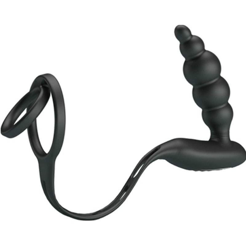PRETTY LOVE - PENIS RINGS WITH VIBRATOR PLUG PRETTY LOVE  NOCTURNA DESIRES