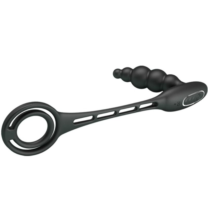 PRETTY LOVE - PENIS RINGS WITH VIBRATOR PLUG PRETTY LOVE  NOCTURNA DESIRES