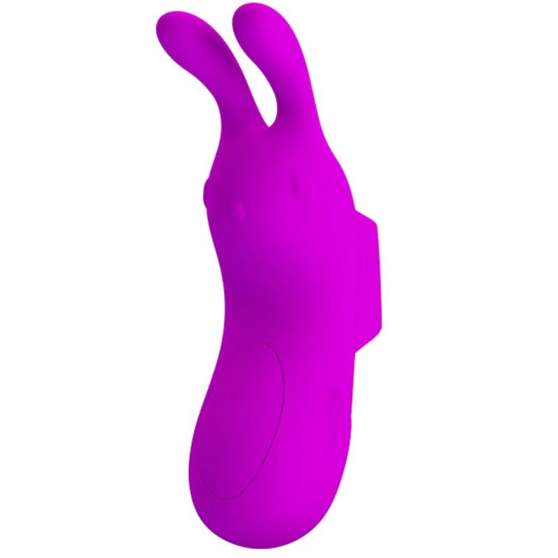 PRETTY LOVE - SMART RECHARGEABLE THIMBLE WITH RABBIT PRETTY LOVE SMART  NOCTURNA DESIRES