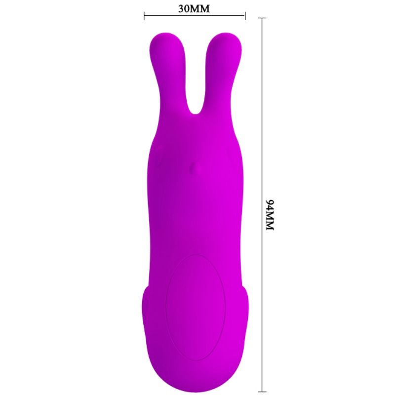PRETTY LOVE - SMART RECHARGEABLE THIMBLE WITH RABBIT PRETTY LOVE SMART  NOCTURNA DESIRES