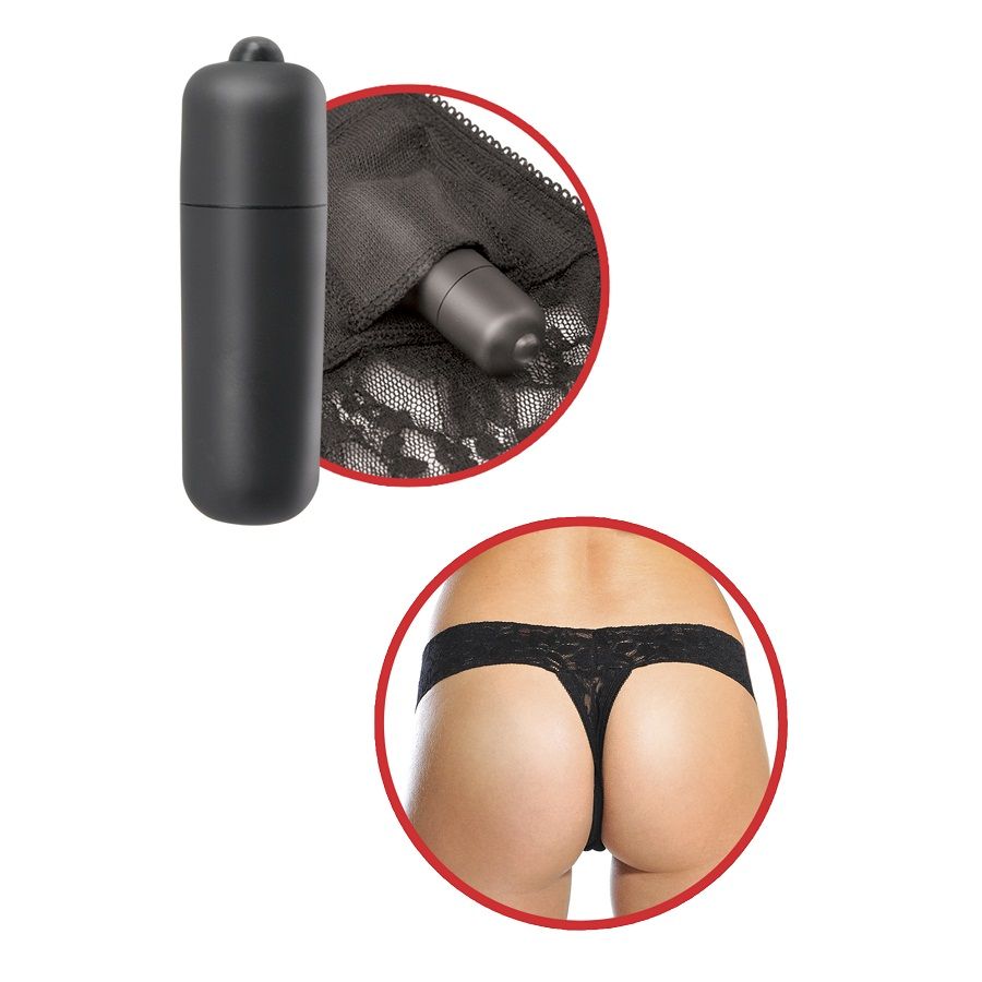 FETISH FANTASY SERIES - HANKY SPANK ME VIBRATING PANTY - NOCTURNA DESIRES