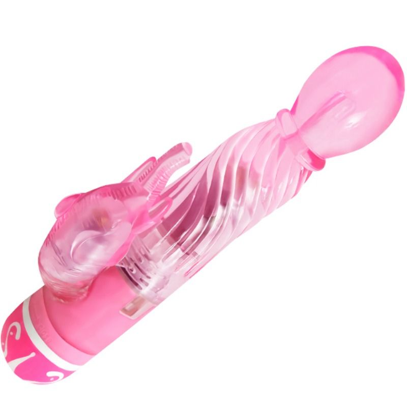 BAILE - MULTISPEED VIBRATOR WITH PINK STIMULATOR BAILE VIBRATORS  NOCTURNA DESIRES