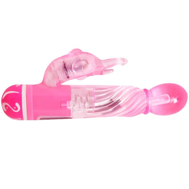 BAILE - MULTISPEED VIBRATOR WITH PINK STIMULATOR BAILE VIBRATORS  NOCTURNA DESIRES