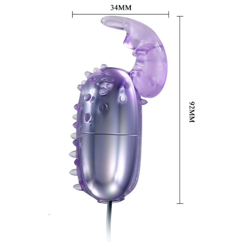 BAILE - SUPER VIBRATOR VIBRATING EGG WITH STIMULATOR BAILE STIMULATING  NOCTURNA DESIRES
