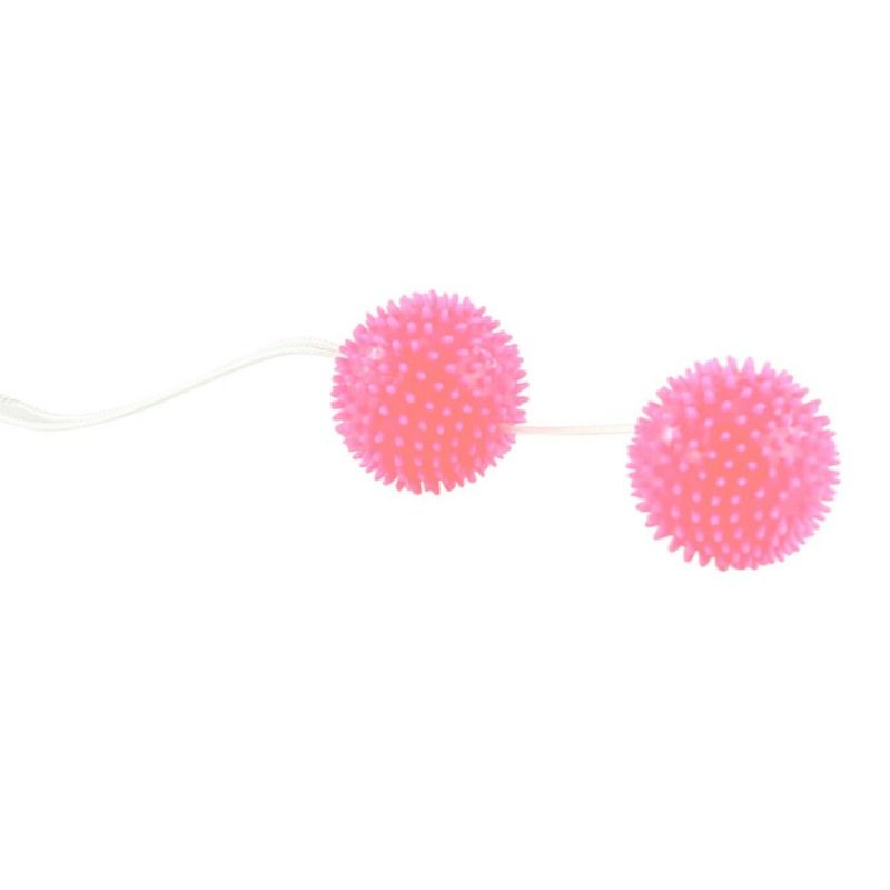 BAILE - A DEEPLY PLEASURE PINK TEXTURED BALLS 3.6 CM BAILE STIMULATING  NOCTURNA DESIRES