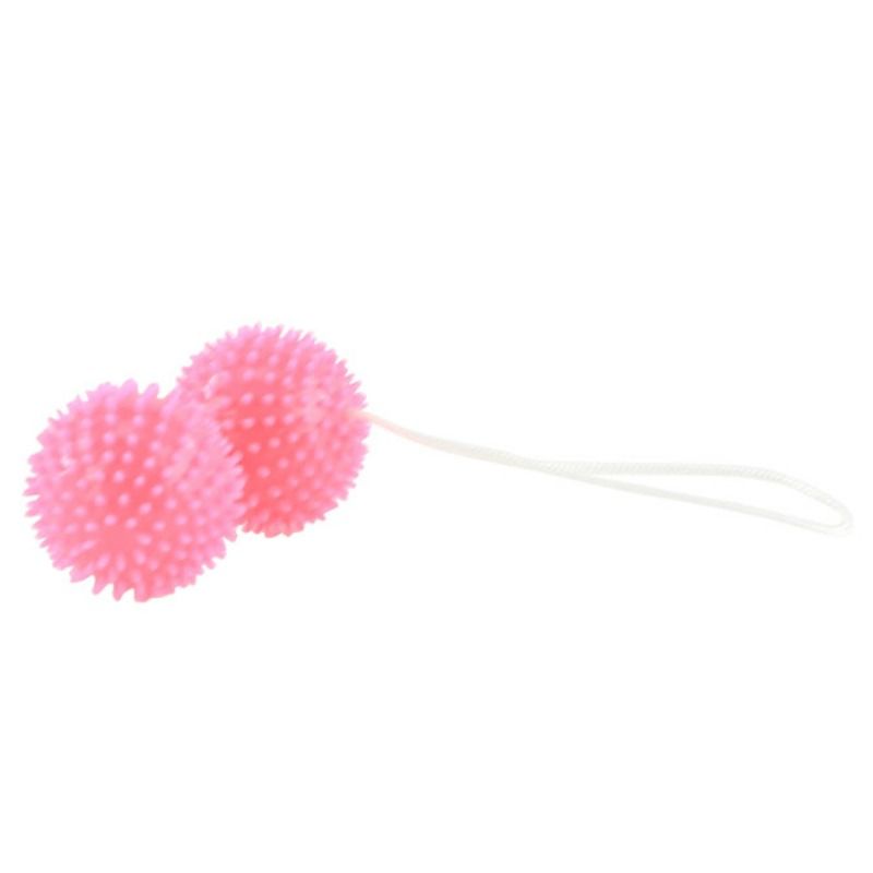 BAILE - A DEEPLY PLEASURE PINK TEXTURED BALLS 3.6 CM BAILE STIMULATING  NOCTURNA DESIRES