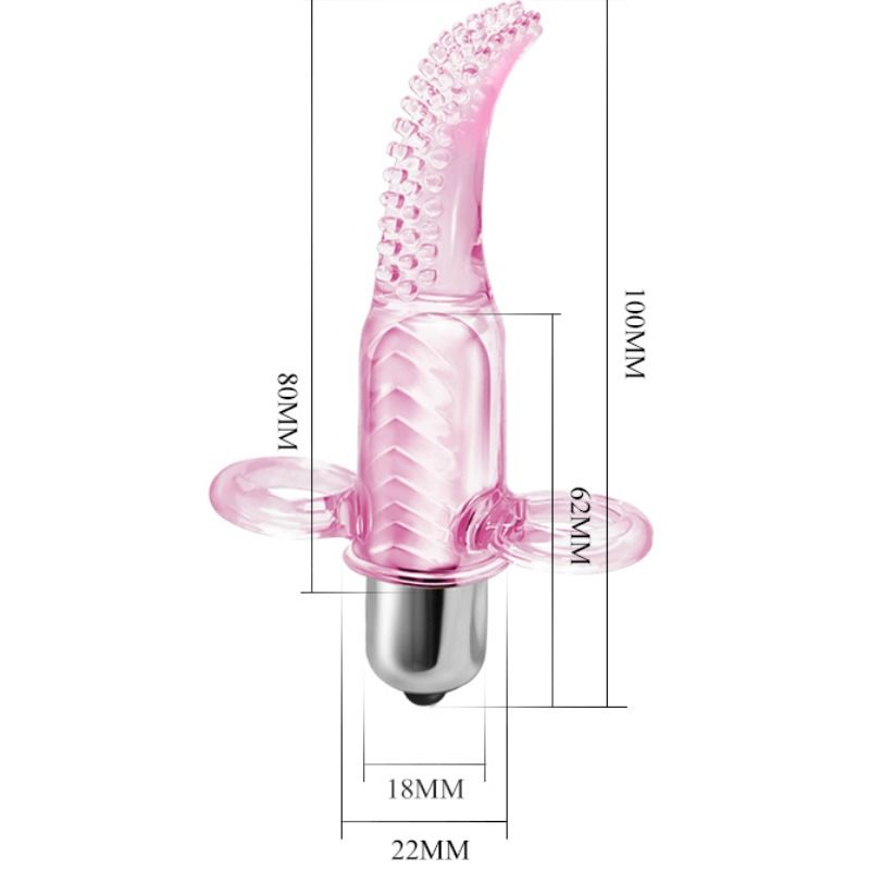 BAILE - VIBRO FINGER THIMBLE STIMULATOR BAILE STIMULATING  NOCTURNA DESIRES