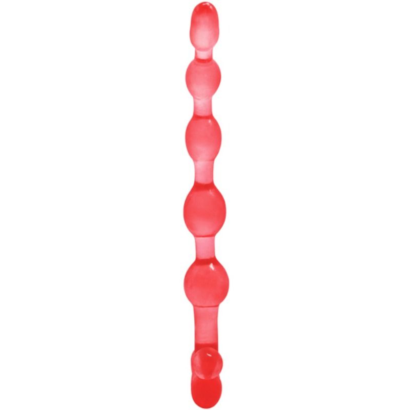 BAILE - BENDY TWIST RED ANAL BALLS BAILE ANAL  NOCTURNA DESIRES