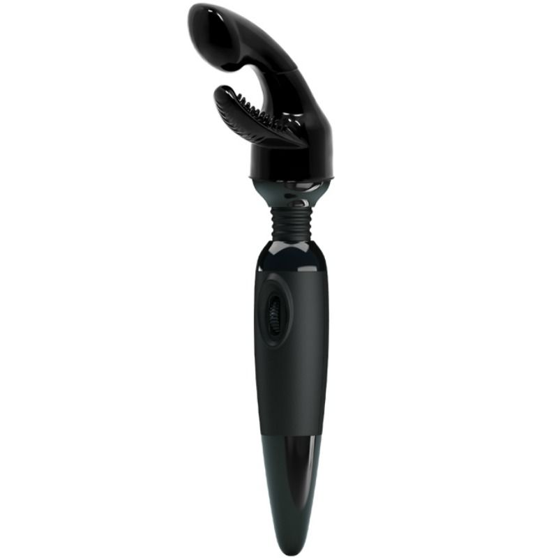 BAILE - SENSUAL MASSAGER WITH INTERCHANGEABLE HEAD BAILE POWER HEAD  NOCTURNA DESIRES