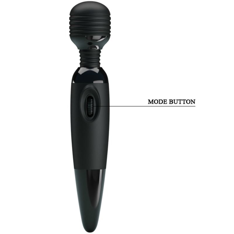 BAILE - SENSUAL MASSAGER WITH INTERCHANGEABLE HEAD BAILE POWER HEAD  NOCTURNA DESIRES
