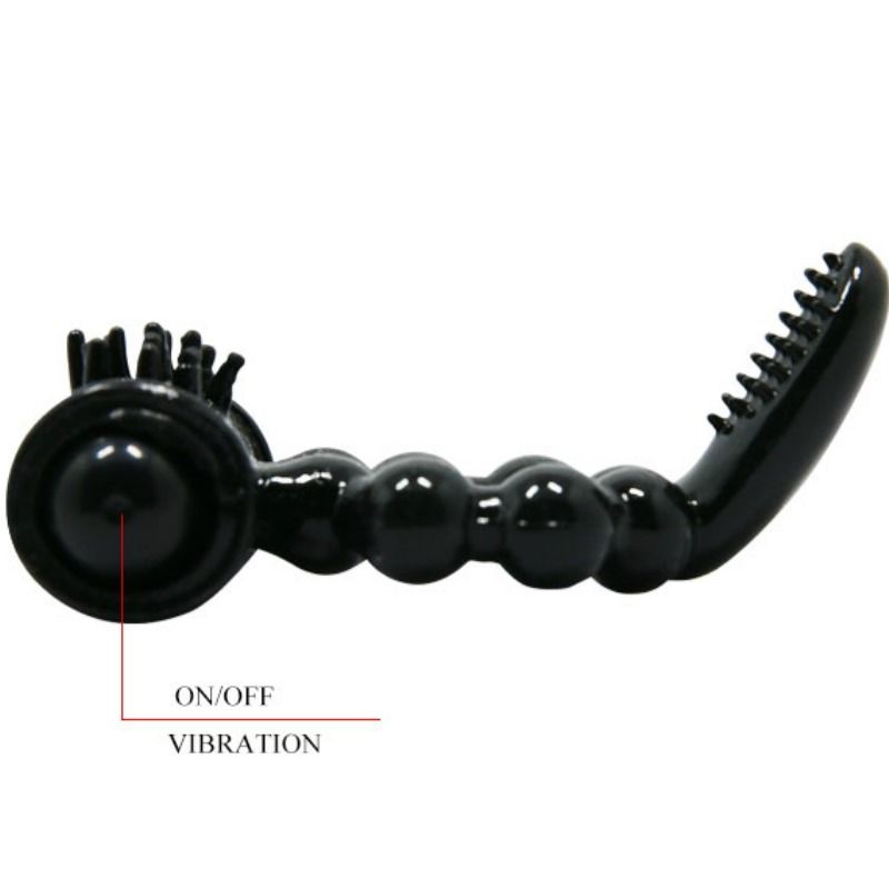 BAILE - SWEET RING RING WITH DOUBLE STIMULATOR BAILE FOR HIM  NOCTURNA DESIRES