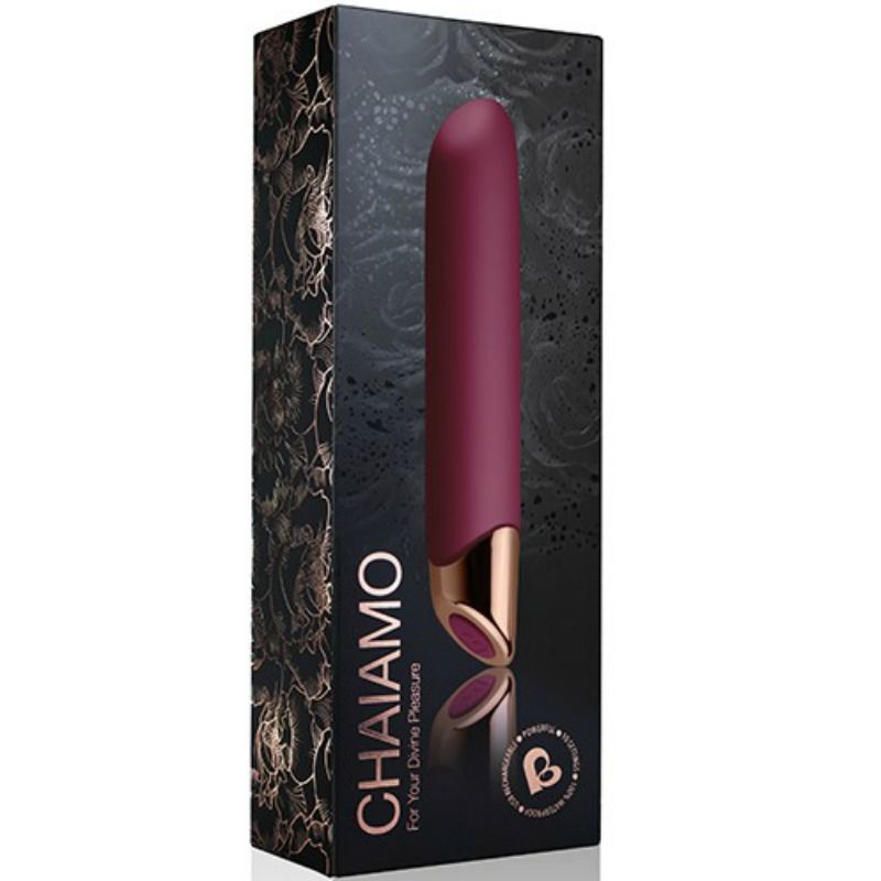 ROCKS-OFF - BORDEAUX CHAIAMO VIBRATOR ROCKS-OFF  NOCTURNA DESIRES