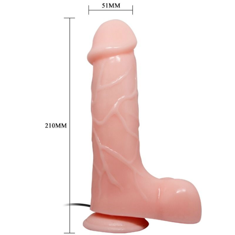 BAILE - NATURAL BARBARA REALISTIC VIBRATOR 21 CM BAILE  NOCTURNA DESIRES