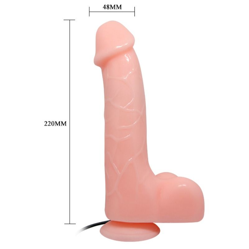 BAILE - NATURAL BARBARA REALISTIC VIBRATOR 22 CM BAILE VIBRATORS  NOCTURNA DESIRES
