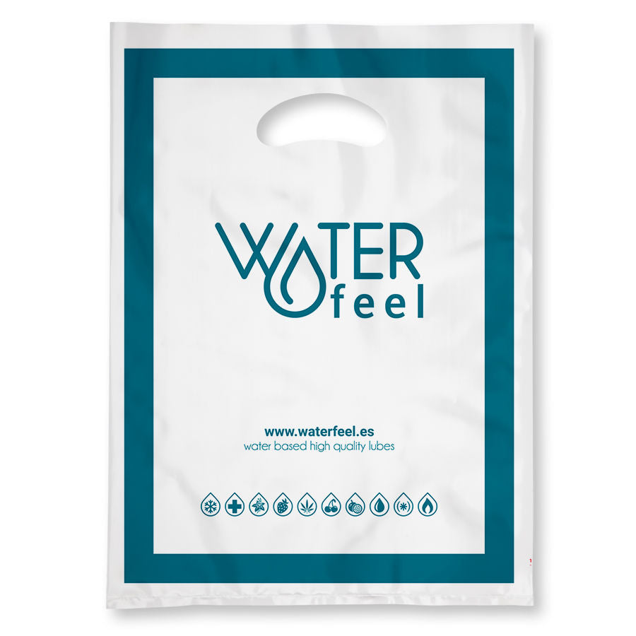 WATERFEEL - 100 MEDIUM PLASTIC BAGS 30 X 40 CM - NOCTURNA DESIRES