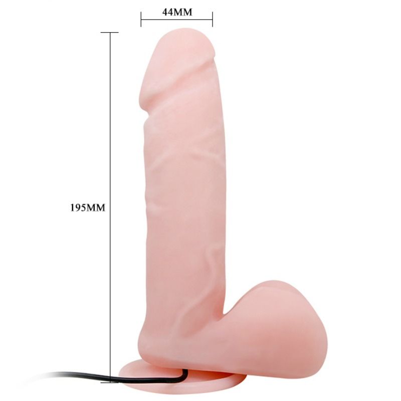 BAILE - OLIVER REALISTIC VIBRATOR WITH ROTATION FUNCTION BAILE  NOCTURNA DESIRES