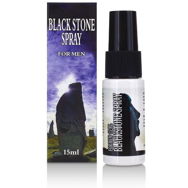 COBECO - BLACK STONE DELAY SPRAY FOR MEN 15ML COBECO PHARMA  NOCTURNA DESIRES